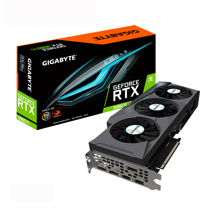 Card màn hình Gigabyte GeForce RTX™ 3080 Ti EAGLE 12G GV-N308TEAGLE-12GD