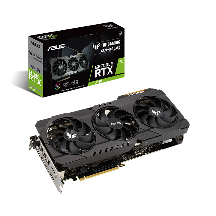 Card màn hình Asus TUF GAMING GeForce RTX 3080 OC Edition O10GB GDDR6X