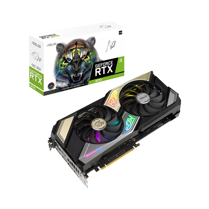 Card màn hình Asus KO GeForce RTX 3070 8GB GAMING GDDR6