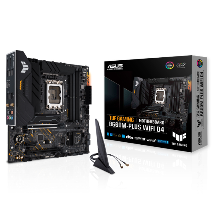 Mainboard Asus TUF GAMING B660M-PLUS WIFI D4 (Intel)