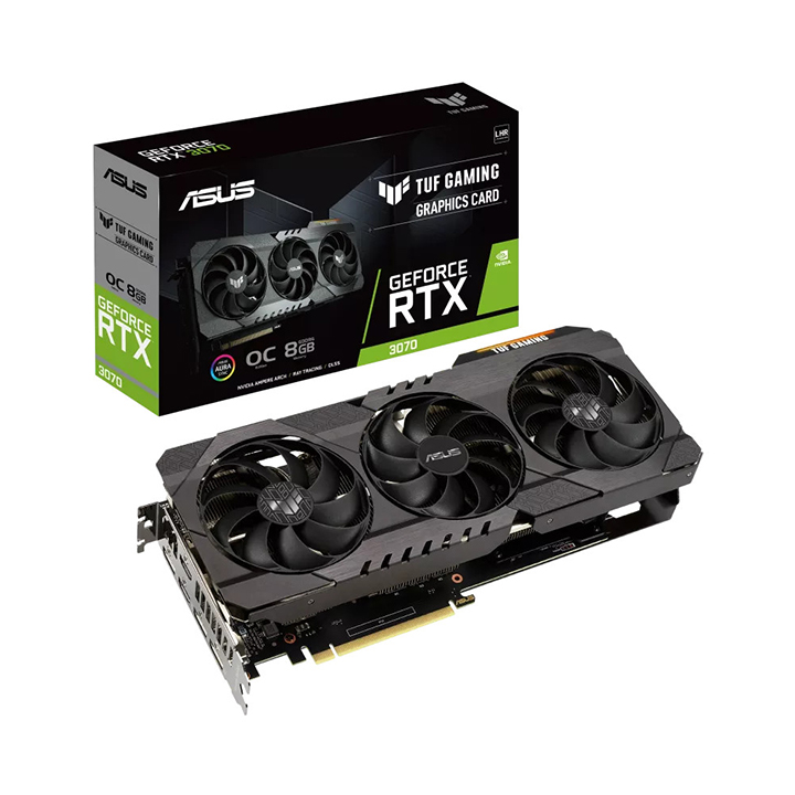 Card màn hình Asus TUF GAMING GeForce RTX 3070 8GB GDDR6