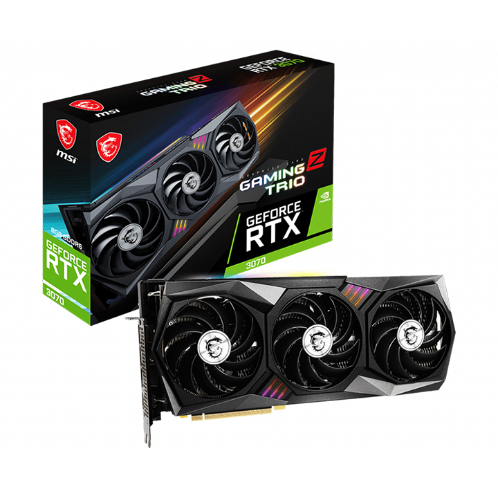 Card màn hình MSI GeForce RTX 3070 GAMING Z TRIO 8GB