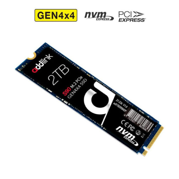 SSD Addlink S90 2TB M.2 2280 PCIe GEN4x4 NVMe