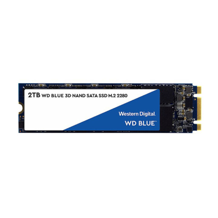 Ổ cứng SSD WD Blue 2TB M2-2280 SATA 3 WDS200T2B0B