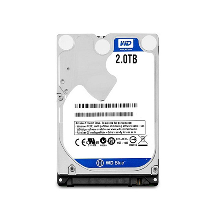 Ổ cứng Laptop HDD WD Blue 2TB 2.5