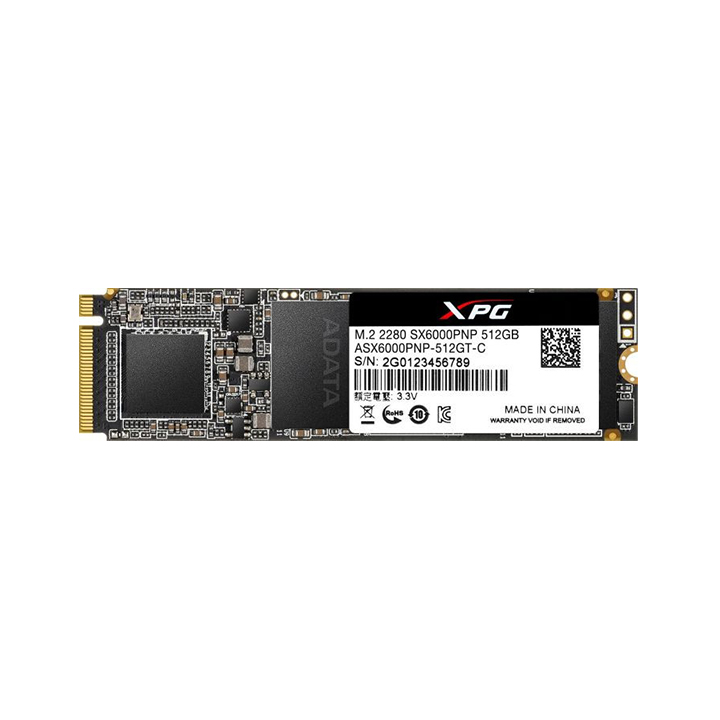 Ổ cứng SSD ADATA XPG SX6000 Pro 512GB PCIe NVMe Gen3x4 ASX6000PNP-512GT-C