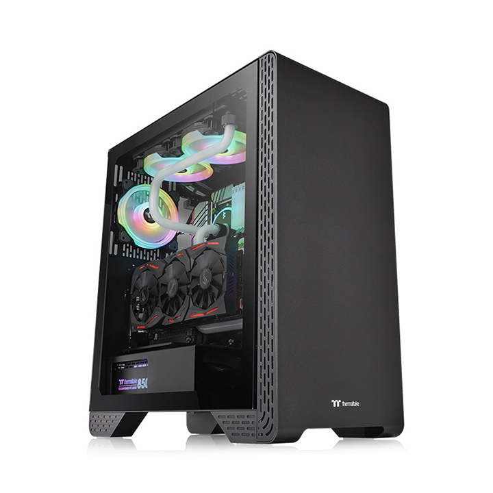 Vỏ Case Thermaltake S300 Tempered Glass Mid-Tower Chassis (CA-1P5-00M1WN-00)