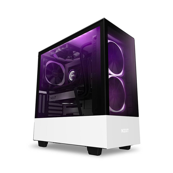 Vỏ case NZXT H510 Elite Matte White