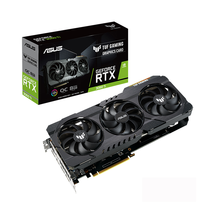 Card màn hình Asus TUF GAMING GeForce RTX 3060 Ti 8GB GDDR6