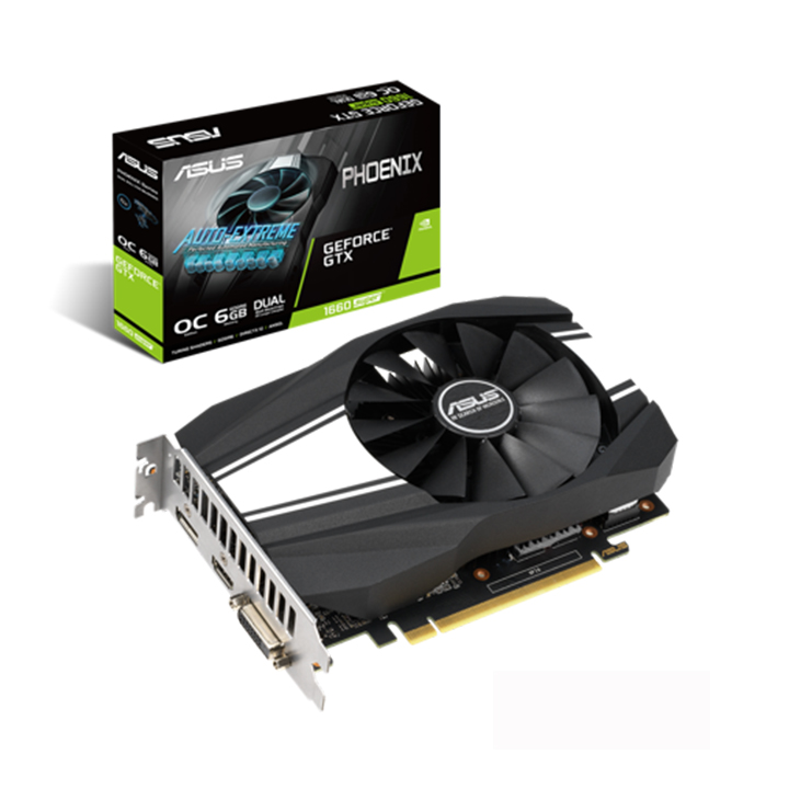 Card màn hình Asus Phoenix GeForce GTX 1660 SUPER OC Edition O6GB GDDR6