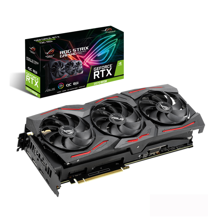 Card màn hình ASUS ROG Strix GeForce RTX 2070 SUPER OC 8GB GDDR6 (ROG-STRIX-RTX2070S-O8G-GAMING)