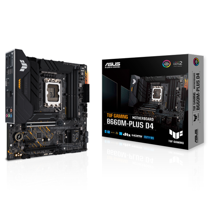 Mainboard Asus TUF GAMING B660M-PLUS D4 (Intel)