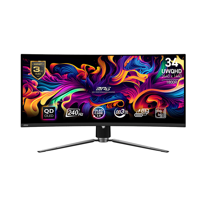 Màn hình cong MSI MPG 341CQPX QD-OLED 34.18