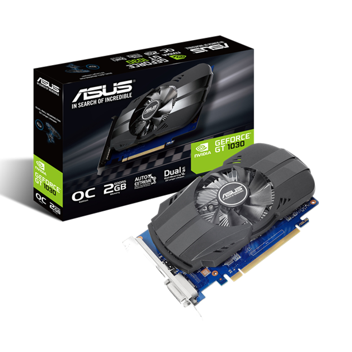 Card màn hình ASUS GeForce GT 1030 2GB GDDR5 Phoenix PH-GT1030-O2G