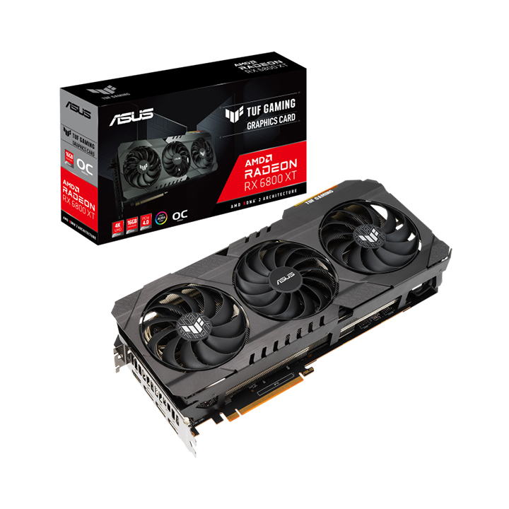 Card màn hình Asus TUF GAMING Radeon RX 6800 XT OC Edition 16GB GDDR6