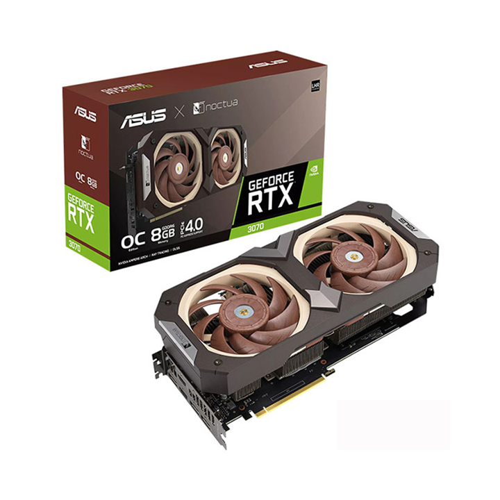 Card màn hình Asus GeForce RTX 3070 Noctua OC Edition O8GB GDDR6