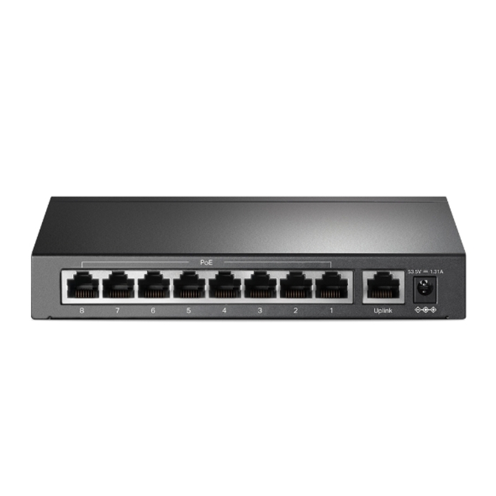 Switch để bàn 9 cổng 10/100Mbps với 8 cổng PoE+ TP-Link TL-SF1009P