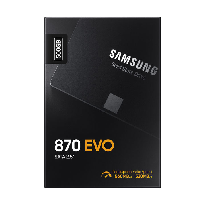 Ổ cứng SSD Samsung 870 EVO 500GB SATA 3 2.5 inch MZ-77E500BW