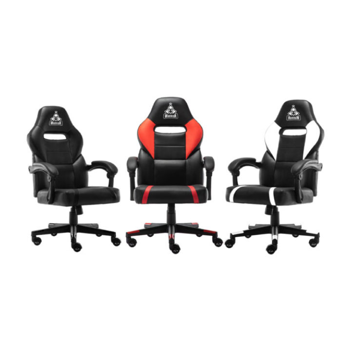 Ghế chơi game Warrior Gaming Chair - Crusader Series - WGC101 - (Đen/ Đen Đỏ/Đen Trắng)