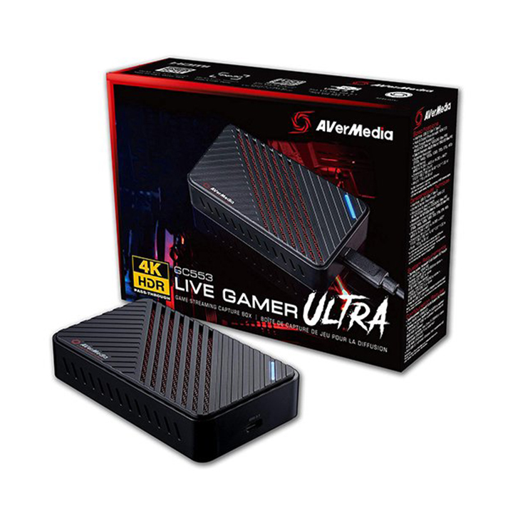 Thiết bị thu hình AverMedia Live Gamer Ultra - 4K HDR 60FPS Pass-Through GC553