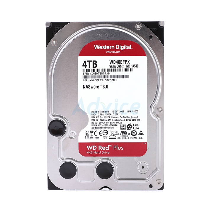 Ổ cứng HDD WD Red Plus 4TB 3.5