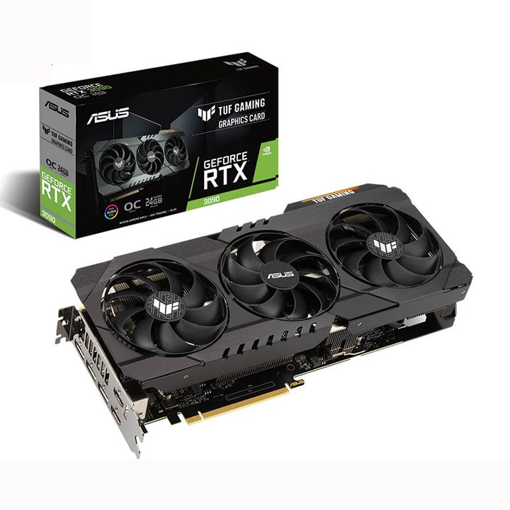 Card màn hình Asus TUF GAMING GeForce RTX 3090 OC Edition 24GB GDDR6X