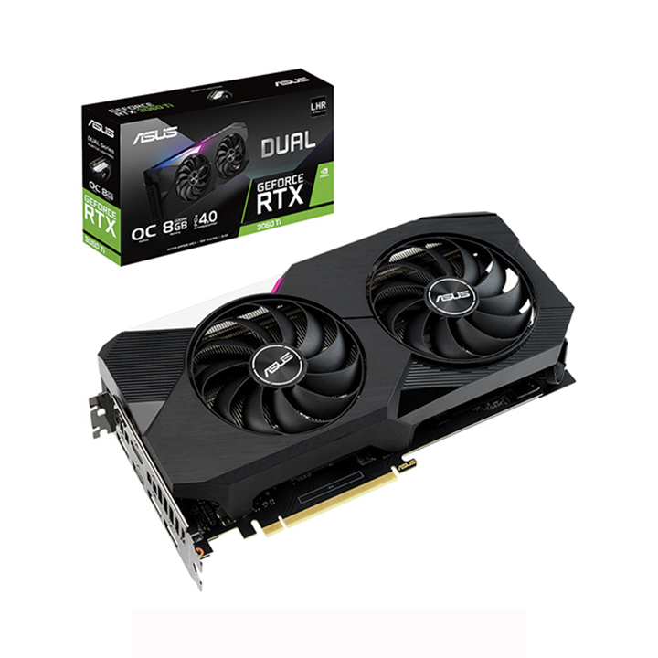 Card màn hình Asus Dual GeForce RTX 3060 Ti V2 8GB GDDR6