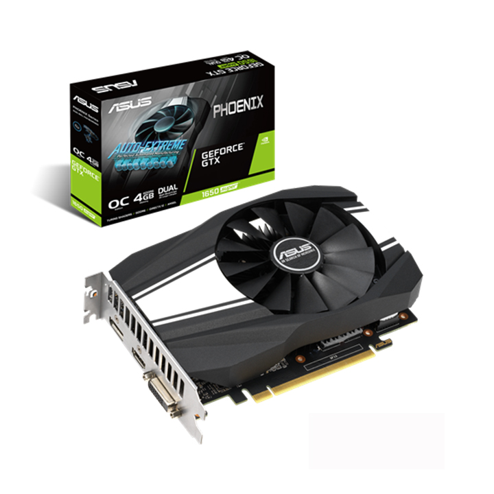 Card màn hình Asus GeForce GTX 1650 SUPER OC Edition 4GB GDDR6 Phoenix (PH-GTX1650S-O4G)