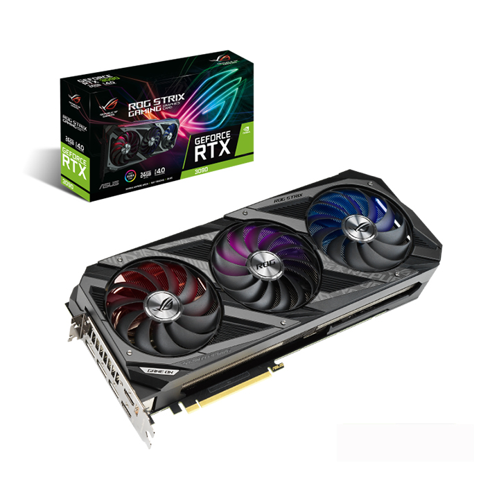 Card màn hình Asus ROG STRIX GeForce RTX 3090 24GB GAMING GDDR6X