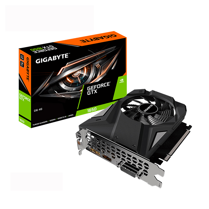 Card màn hình Gigabyte GeForce GTX 1650 D6 4GB GDDR6 (GV-N1656D6-4GD)