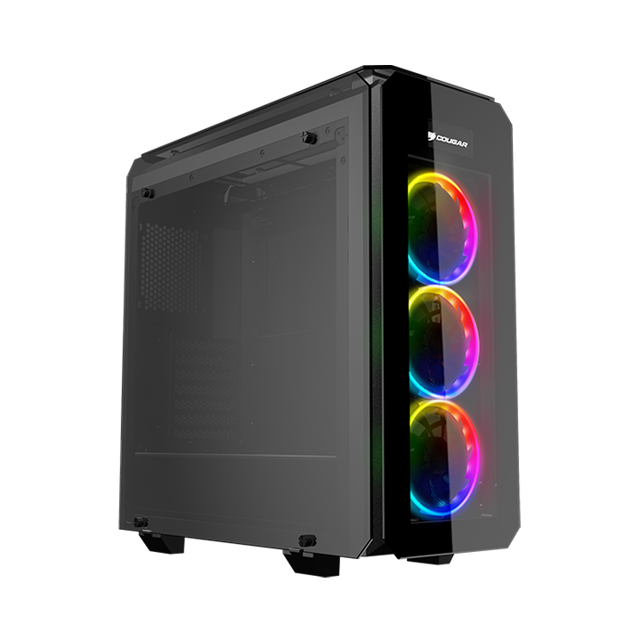 Case Cougar Puritas RGB - Tempered Glass Cover RGB Mid-Tower