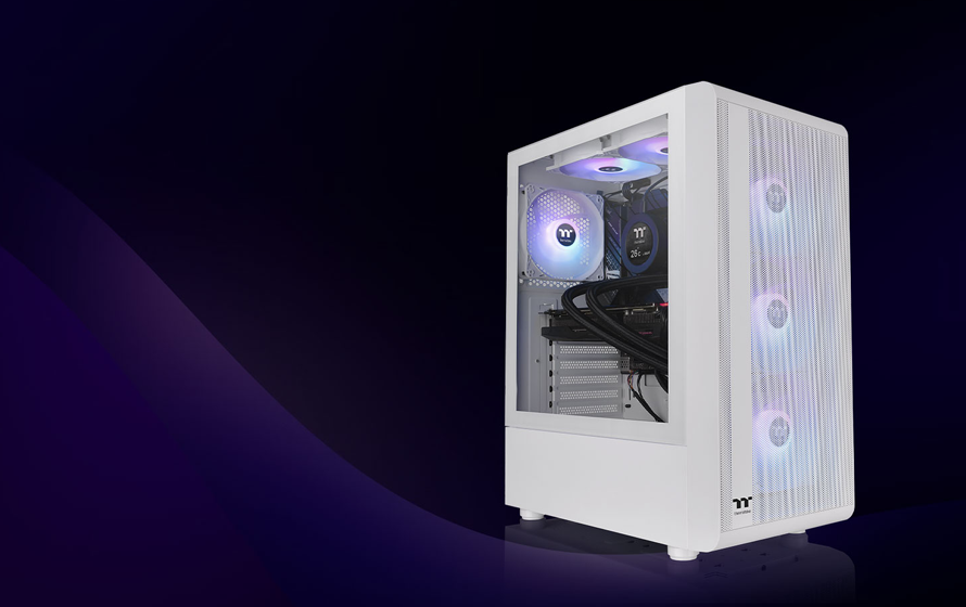 Case Thermaltake S200 TG ARGB Snow CA-1X2-00M6WN-00