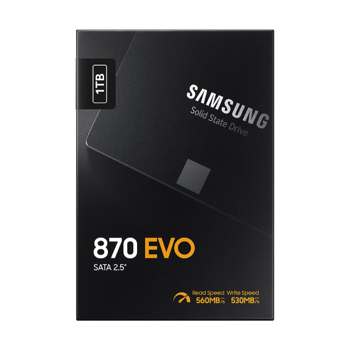 Ổ Cứng SSD SamSung 870 EVO 1TB 2.5inch SATA 3 MZ-77E1T0BW