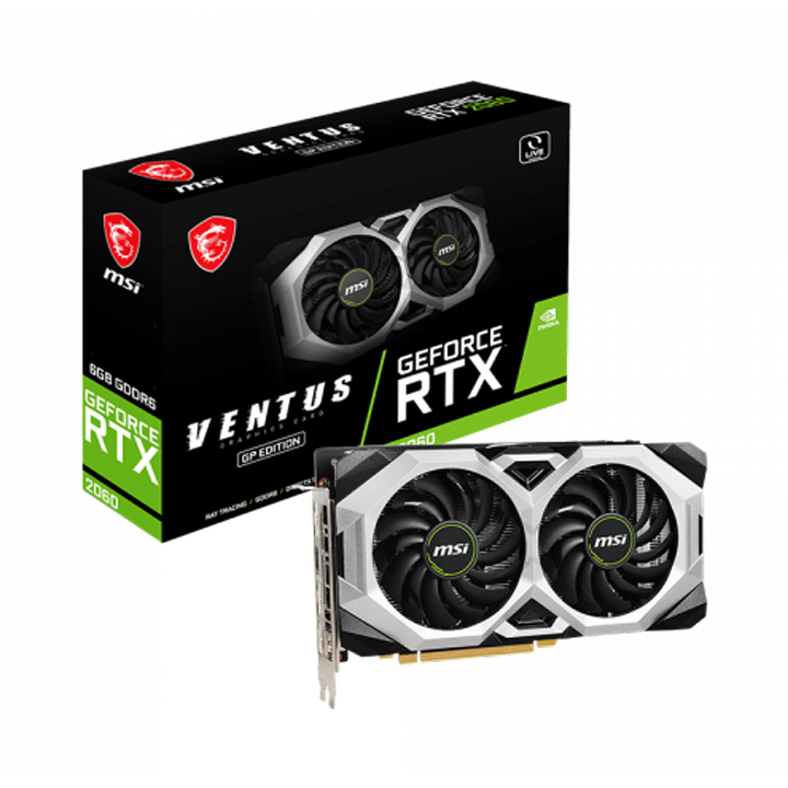 Card màn hình MSI GeForce RTX 2060 Ventus GP