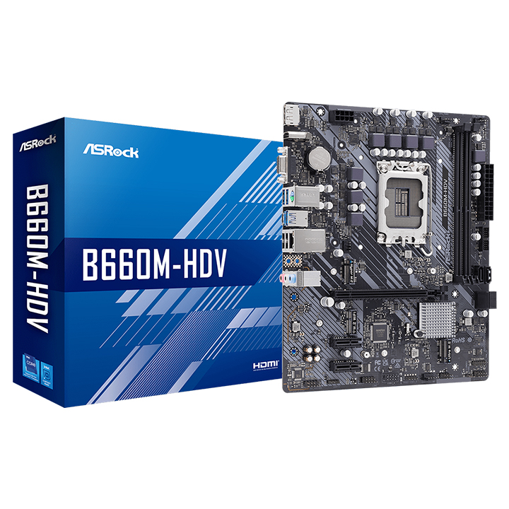 Mainboard ASRock B660M-HDV (Intel)