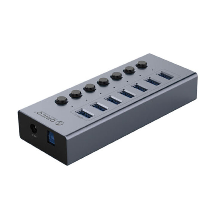 Bộ chia USB HUB 7 cổng USB 3.0 ORICO BT2U3-7AB-GY