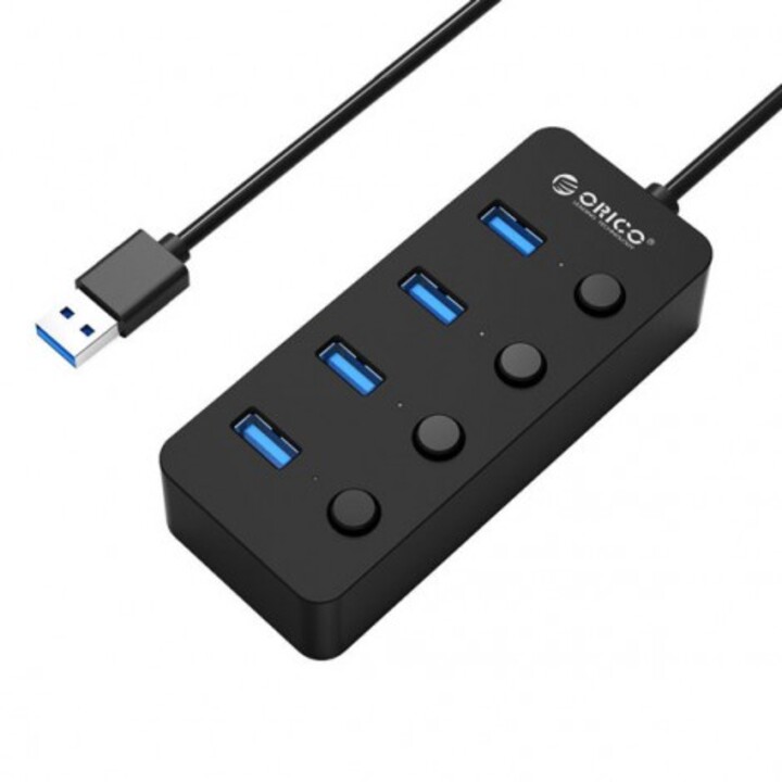 Bộ chia USB HUB 4 cổng USB 3.0 ORICO W9PH4