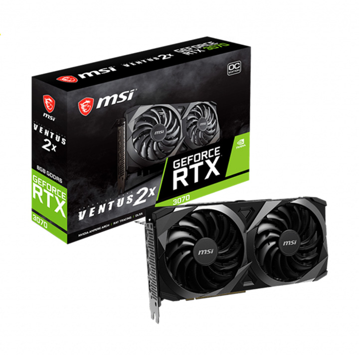 Card màn hình MSI GeForce RTX 3070 Ventus 3X OC