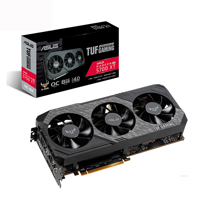 Card màn hình ASUS TUF Gaming X3 Radeon RX 5700 XT OC edition 8GB GDDR6 (TUF 3-RX5700XT-O8G-GAMING)