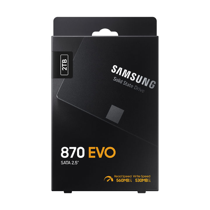 Ổ Cứng SSD SamSung 870 EVO 2TB  2.5inch SATA 3 MZ-77E2T0BW