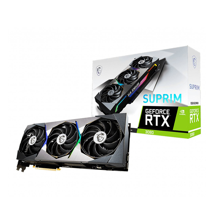 Card màn hình MSI Geforce RTX 3080 SUPRIM 10G