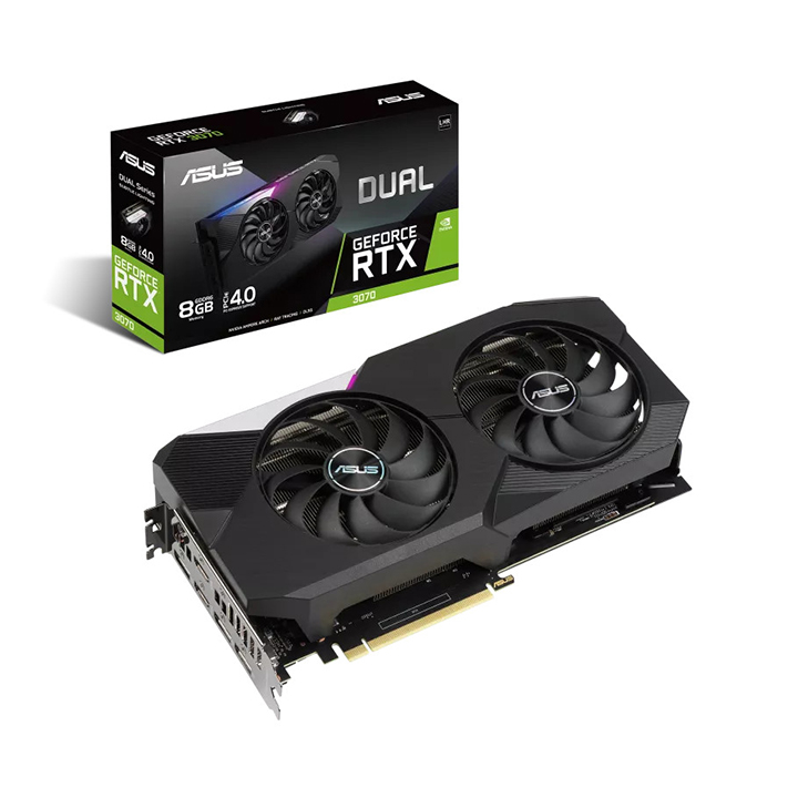 Card màn hình Asus Dual GeForce RTX 3070 V2 8GB GDDR6