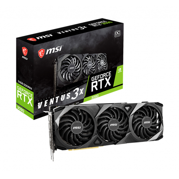 Card màn hình MSI GeForce RTX 3090 Ventus 3X 24G OC