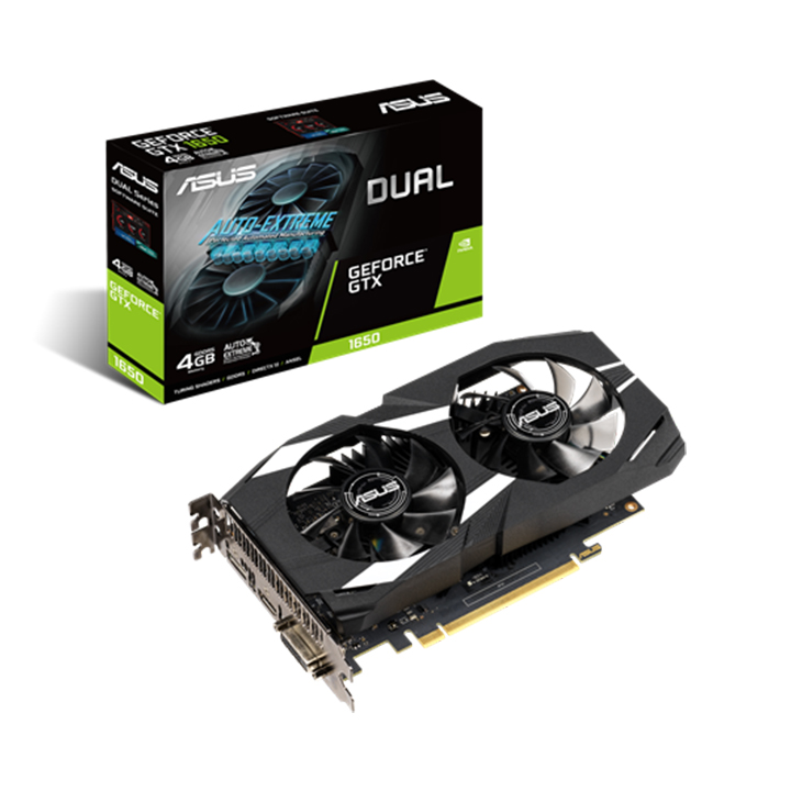 Card màn hình ASUS Dual GeForce GTX 1650 4GB GDDR5 (DUAL-GTX1650-4G)