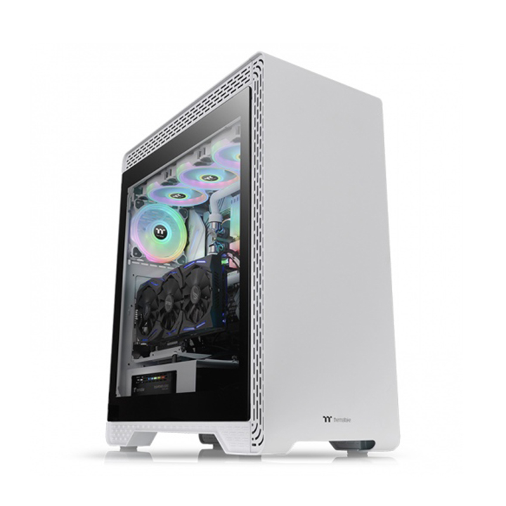 Case Thermaltake S500 TG White CA-1O3-00M6WN-00