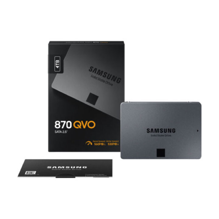 Ổ Cứng SSD SamSung 870 QVO 4TB 2.5 SATA 3 MZ-77Q4T0BW