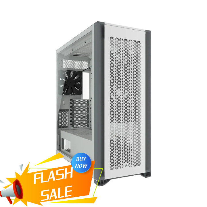 Case Corsair 7000D Airflow TG White CC-9011219-WW