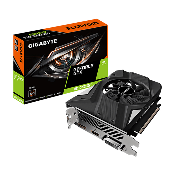 Card màn hình Gigabyte GeForce GTX 1650 SUPER OC 4GB GDDR6 (GV-N165SOC-4GD)