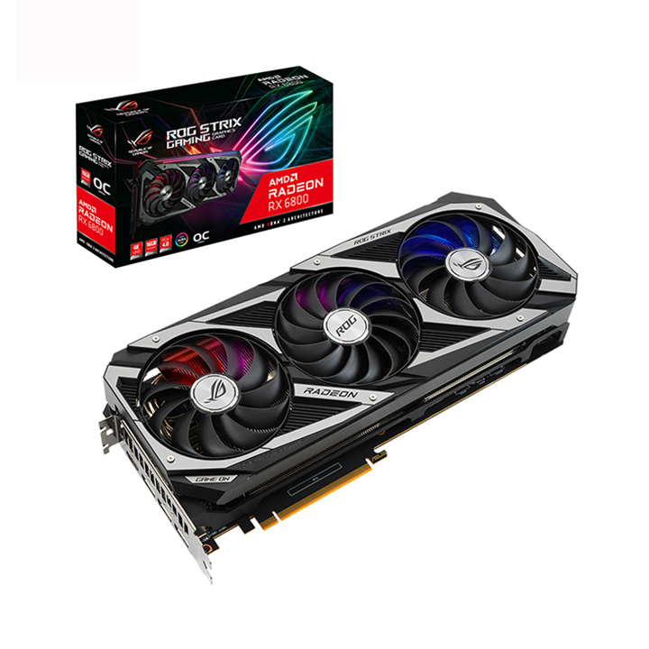 Card màn hình Asus ROG STRIX Radeon RX 6800 O16G OC Edition GAMING GDDR6