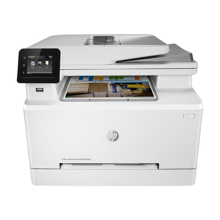 Máy in màu A4 HP Color LaserJet Pro MFP M283fdn (7KW74A)